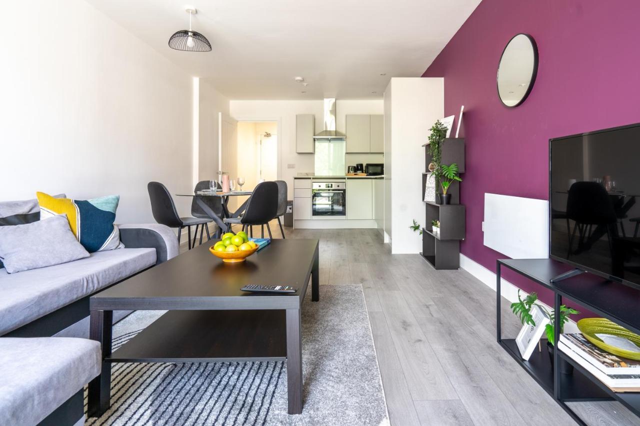 Hemel Apartments - Lavender Luxe Hemel Hempstead Luaran gambar