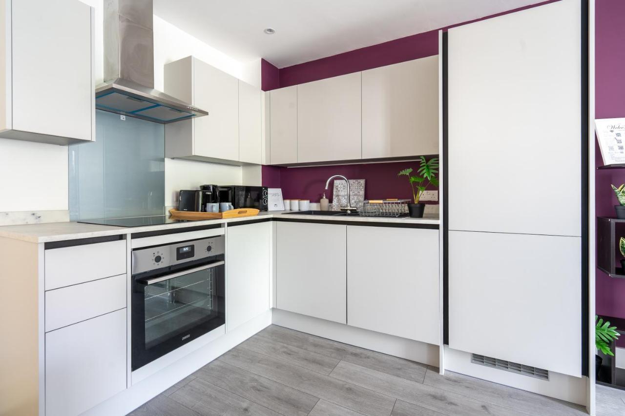 Hemel Apartments - Lavender Luxe Hemel Hempstead Luaran gambar