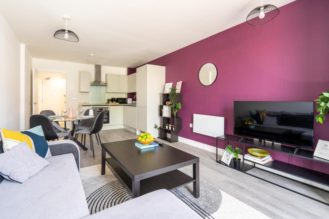 Hemel Apartments - Lavender Luxe Hemel Hempstead Luaran gambar